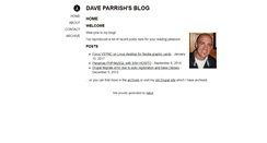 Desktop Screenshot of daveparrish.net